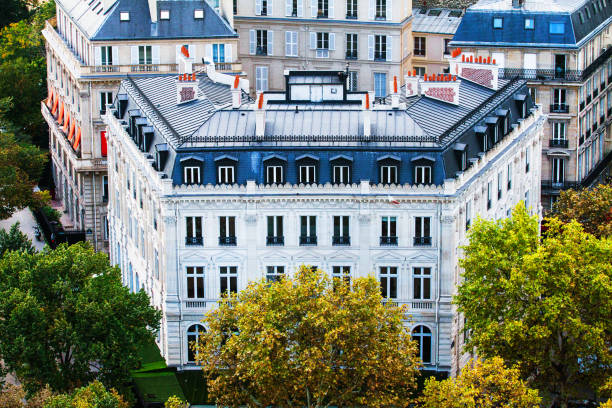 istock Paris City Apartments 870222782