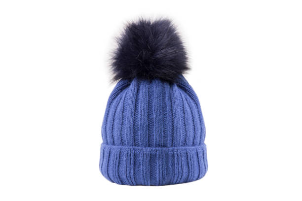 istock Knitted hat for children isolated 870225876