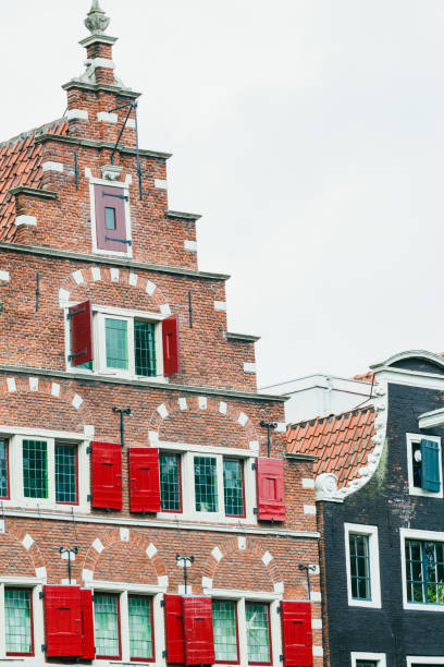 istock Historic facade in Amsterdam, Holland, Europe. 870232748