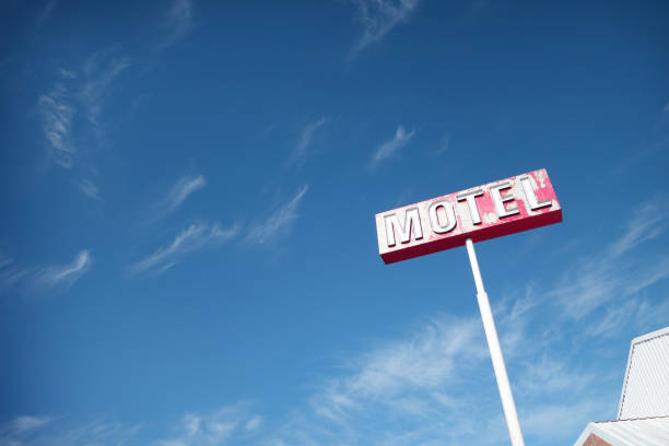 istock neon motel sign 870250756