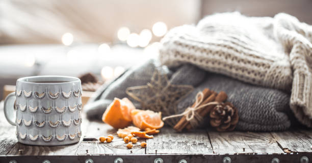 istock a cozy Christmas tea Cup still life 870252892