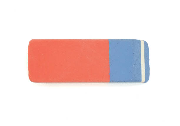 eraser eraser for pencil and ink pen isolated on white background eraser photos stock pictures, royalty-free photos & images