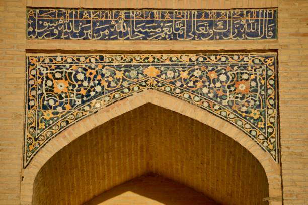 istock Architectural detail, Mir-i Arab Madrassah, Bukhara 870262006