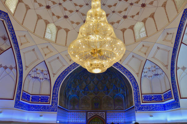 istock Architectural details, Bolo Hauz Mosque, Bukhara 870262144