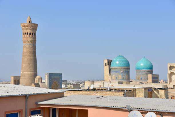 istock Domes, Mir-i Arab Madrassah, Bukhara 870262684