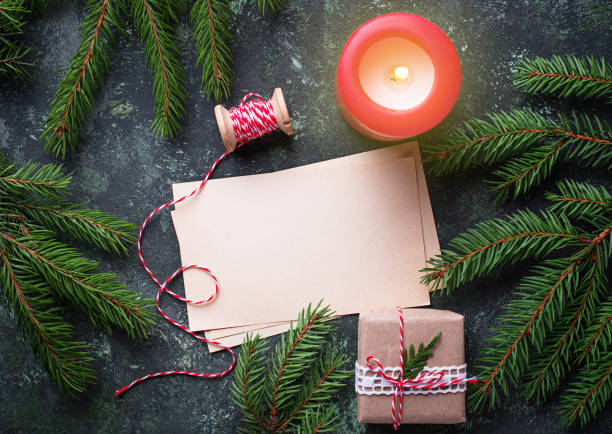 istock Greeting card for Christmas wishes. 870280966