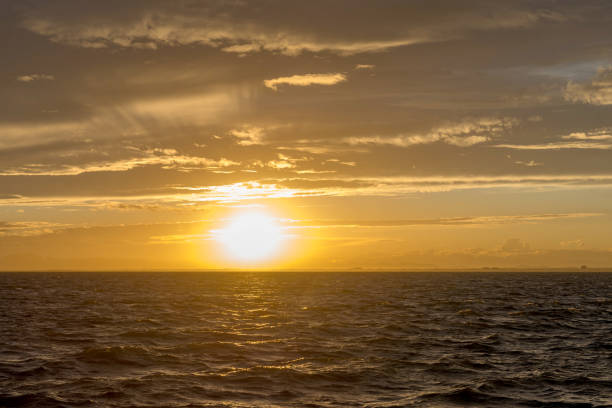 istock Sunset in the sea after a thunderstorm. La Manga. Spain. 870281496