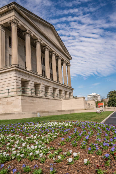 tennessee state capitol - tennessee nashville capital government photos et images de collection