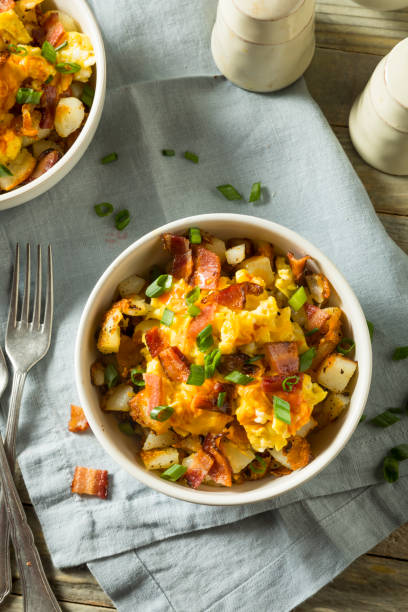 istock Homemade Egg and Potato Breakfast Bowl 870293466
