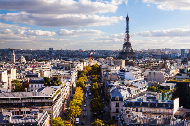 istock Paris City skyline 870340684