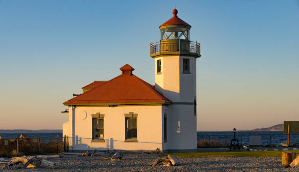 istock The Lighthouse at Alki Point Near Seattle 870358470