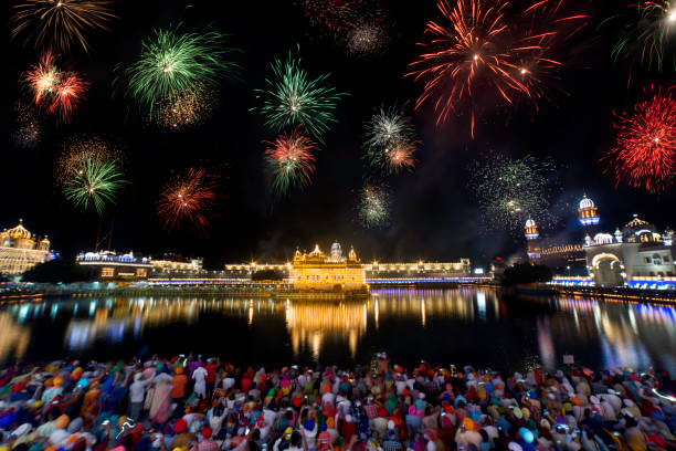 feliz gurpurab a todos vocês - amristar - fotografias e filmes do acervo