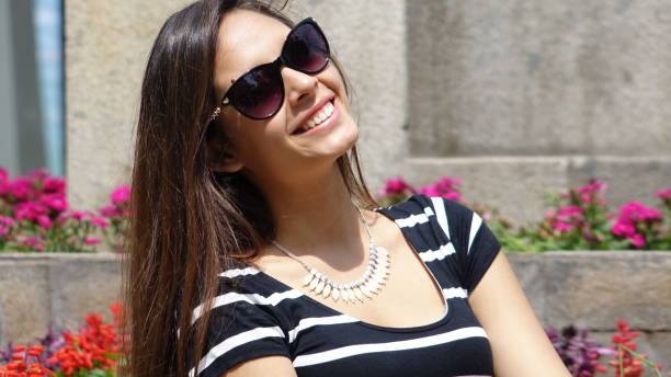 istock Young Girl Wearing Sunglasses 870381890