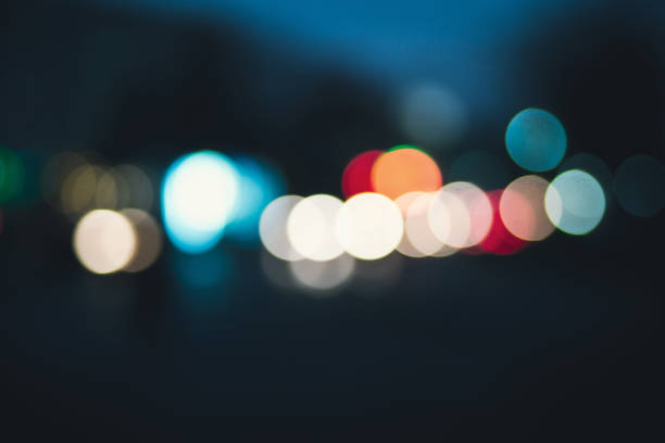 istock Bokeh blurring urban colours concept. 870382042
