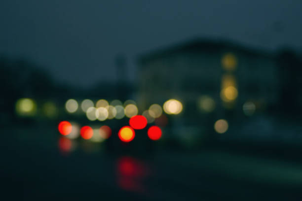 istock Bokeh blurring urban colours concept. 870384462