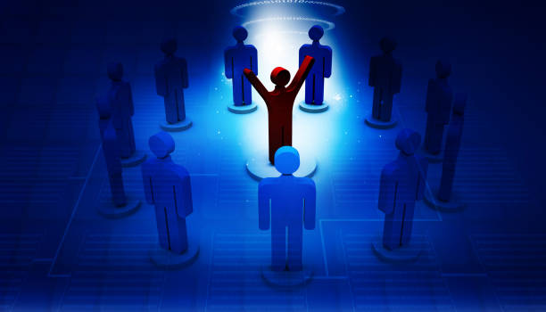 istock 3d person icon leadership and team 870395174
