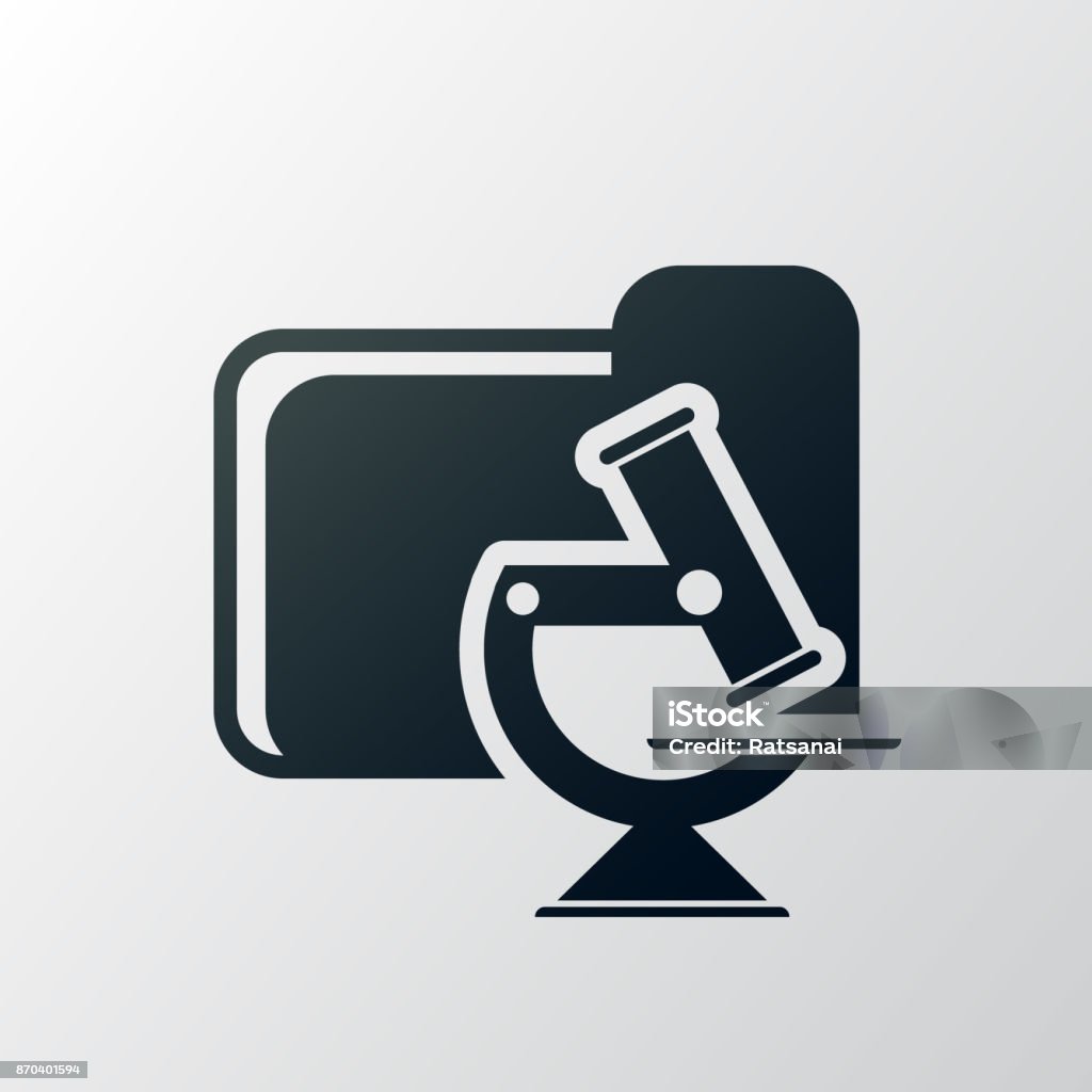 Science Folder Computer Science File Folder Stock Illustration - Download Image Now - Computer ...