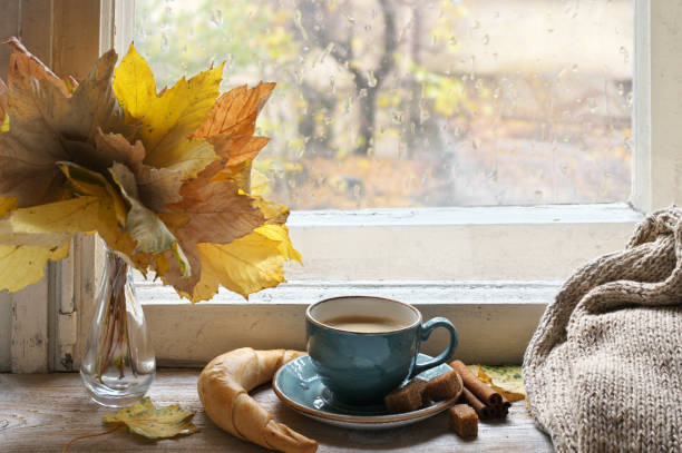 istock Cozy autumn still life 870402060