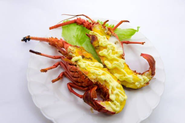 istock Mayonnaise grilled spiny lobster 870402712