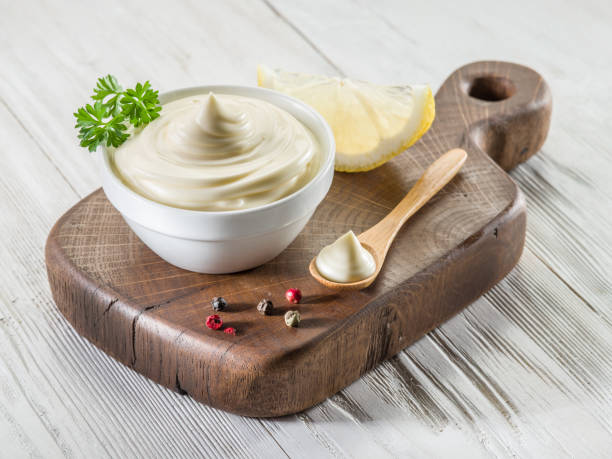 istock Mayonnaise ingredients and the sauce itself. 870413736
