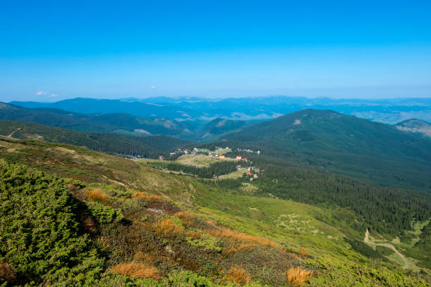 istock Landscape of the Carpathian Mountains 870419676