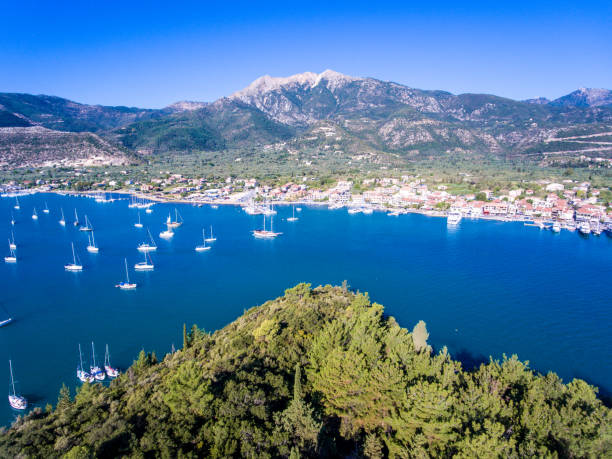 istock Nydri town in Lefkada Greece Ioanian Island 870423914