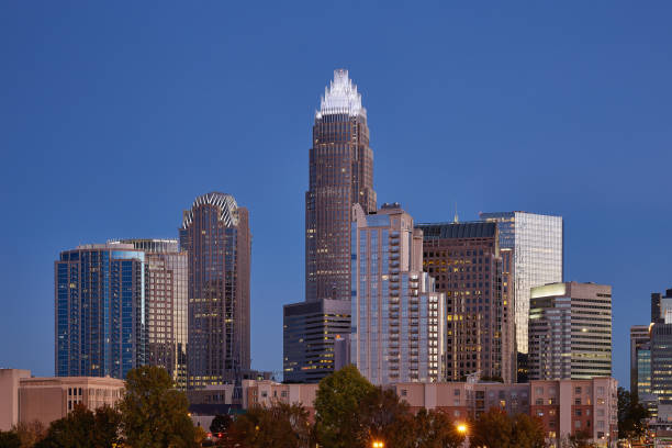 istock Charlotte, North Carolina Skyline 870427434