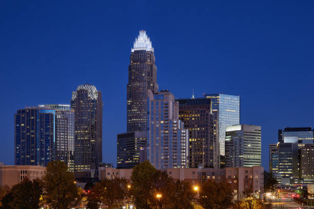 istock Charlotte, North Carolina Skyline 870427512