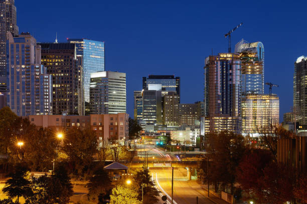 istock Charlotte, North Carolina Skyline 870427526