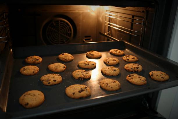 istock Cookis coming out of the oven 870439252