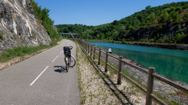 istock Cycling route from Geneva to Lyon 870441946