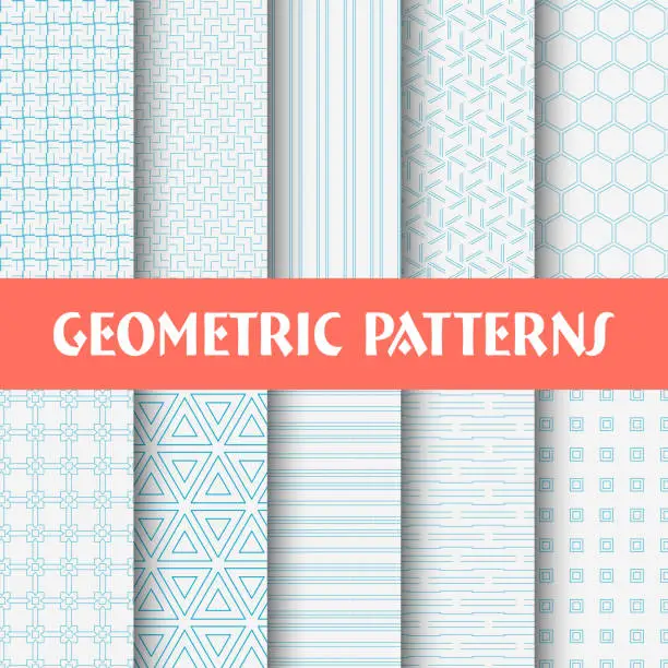 Vector illustration of Geometric Patterns