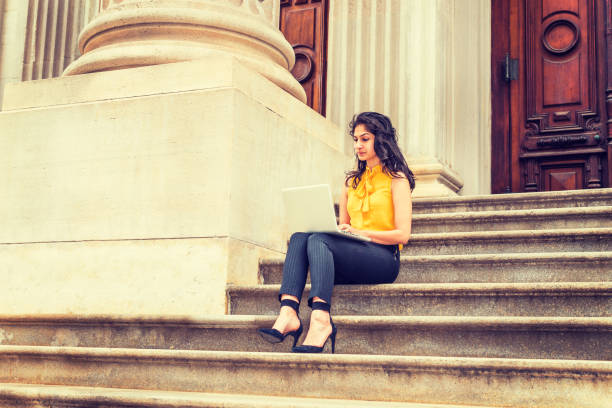 istock East Indian American college student studying in New York 870466768