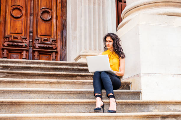 istock East Indian American college student studying in New York 870466862
