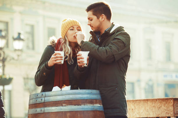 istock Couple Enjoying Christmas 870466904