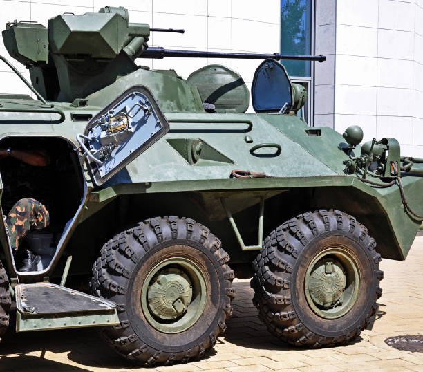 istock Military aromered vehicle 870471762