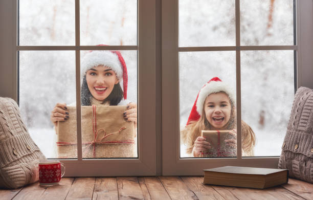 istock family on Christmas eve 870474310