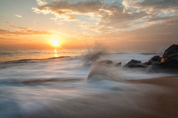 istock Sunset over Indian ocean. Sri Lanka 870474514