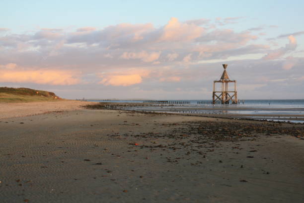 istock Sea sign on Wangerooge 870474554