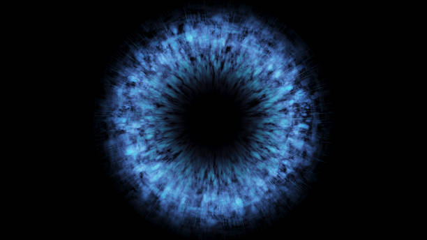 istock Black hole. Abstract space wallpaper. Universe filled 3d illustration 870478164
