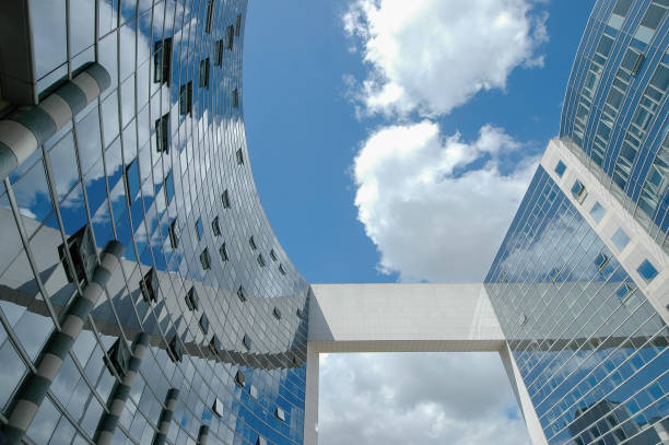 istock Glass facade of an office building 870479212