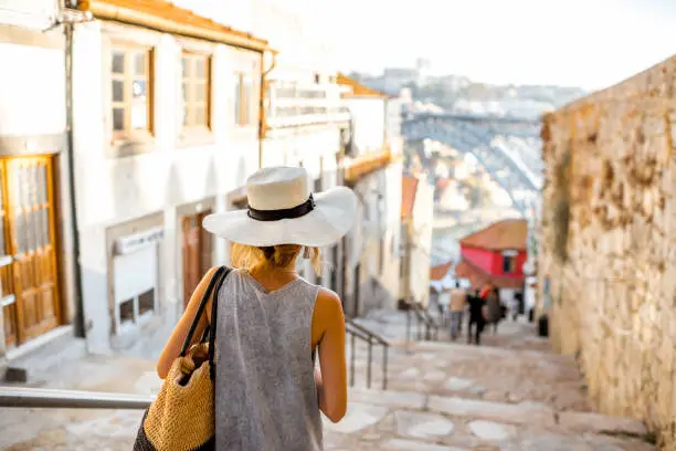 Photo of Woman traveling in Porto city