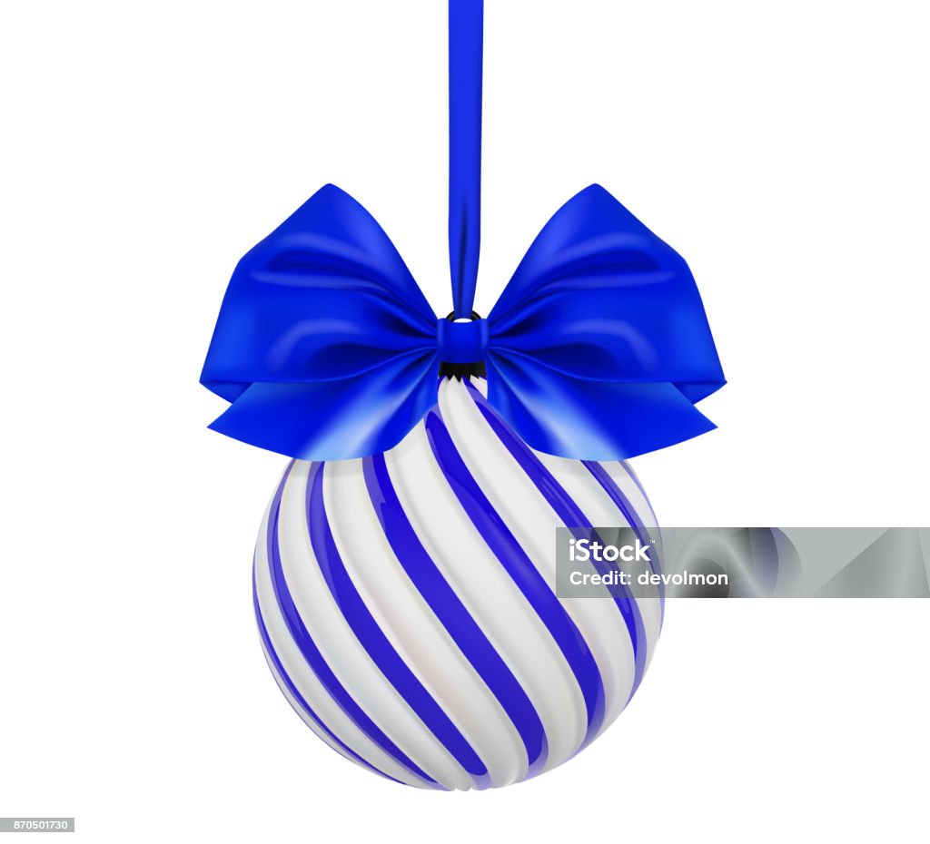 Vetores de Bola De Natal Azul De Vetor Com Laço Azul E Fita Bola De Árvore De Natal Torcida Em Fundo Branco e mais imagens de Arte - iStock Vetores de Bola De Natal Azul De Vetor Com Laço Azul E Fita Bola De Árvore De Natal Torcida Em Fundo Branco e mais imagens de Arte - iStock