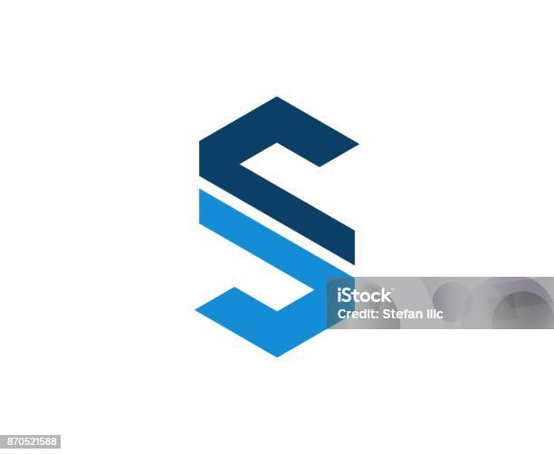 S Icon Stock Illustration - Download Image Now - Letter S, Logo, Vector