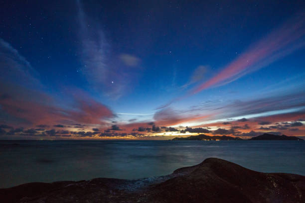 istock stars at night at source silver cove, the dike, seychelles 2 870521764