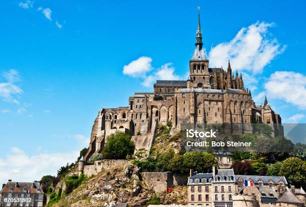 Mont Saint Michel Stock Photo - Download Image Now - Mont Saint-Michel, Normandy, France