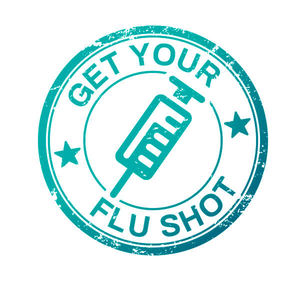 귀하의 독감 슛 - injecting cold and flu flu virus vaccination stock illustrations