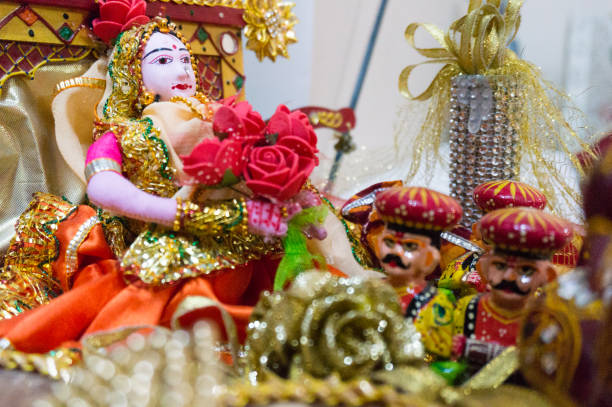 istock Rajasthani puppets depecting a bridal ceremony 870552214