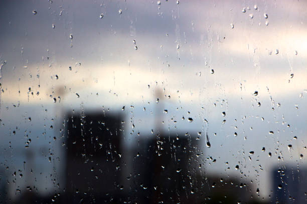 istock Autumn outside the window blurred 870562542