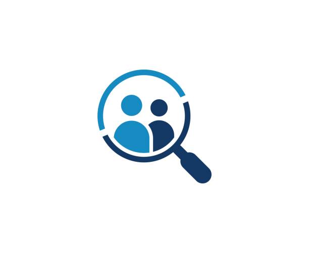 bildbanksillustrationer, clip art samt tecknat material och ikoner med sök-ikonen - anställning
